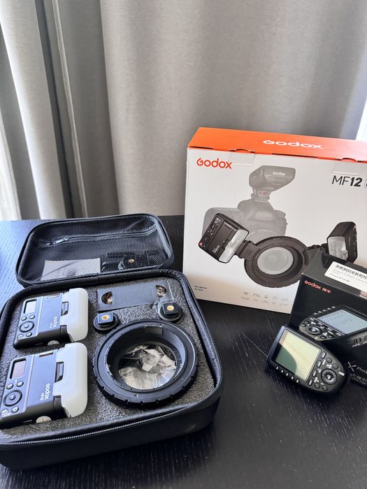 Flash Macro com transmissor para CANON