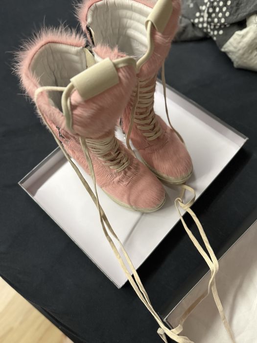 wysokie trampki marki Rick Owens