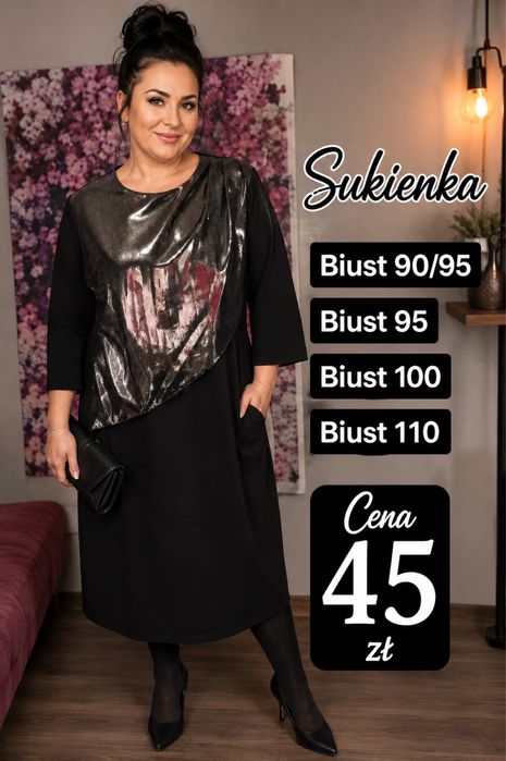 Sukienka biust 90