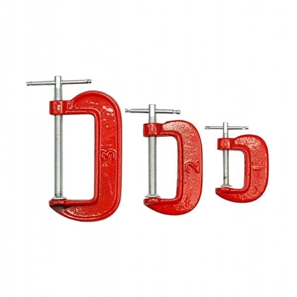 Ścisk Stolarski Ślusarski Modelarski G-Clamp 3'' #