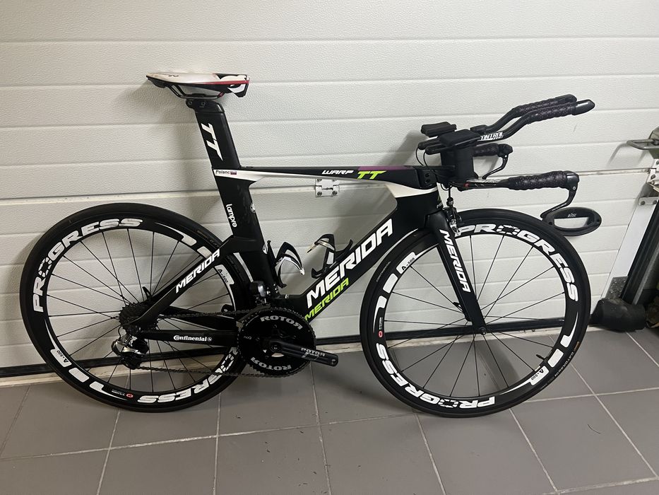 Merida Warp TT com powermeter