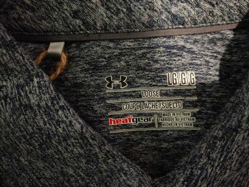 Чоловіче поло Under Armour playoff 2.0 - сіре розмір L/50