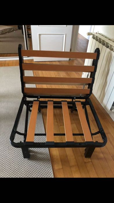 Cambalhota com estrado de ripas