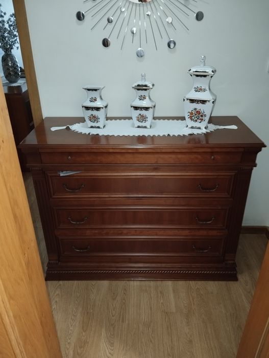 Cómoda com espelho arrumação decoração não incluído