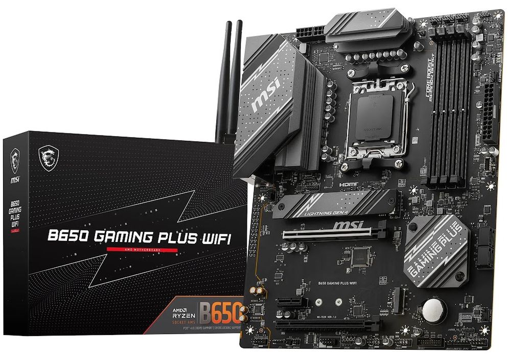 Płyta główna MSI B760 GAMING PLUS WIFI (AM5, ATX, DDR5, WiFi, Bluetooth) (7D98-007R)