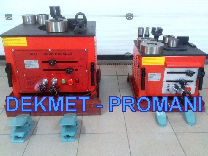 Giętarka Do Prętów 25 - Osłona + Przyciski z osłonami - NOWA - Dekmet
