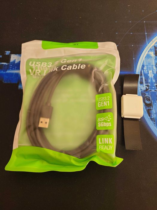 Кабель Oculus Link Meta Quest 3, Quest/2 Type- C 3,2 Gen1, 3 м.