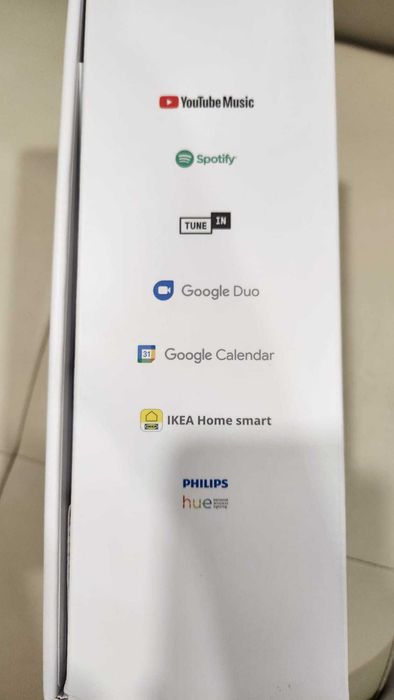 Coluna Google Nest Cinza