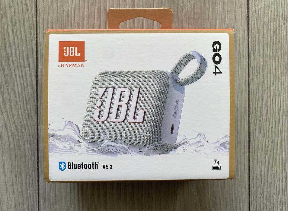 Nowy Głośnik Przenośny Bluetooth JBL Go 4 Srebrny