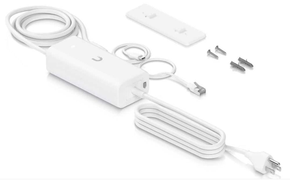 Alimentador PoE + USB-C - Unifi - Ubiquiti - UACC-PoE+-USBC-EU - Como Novo