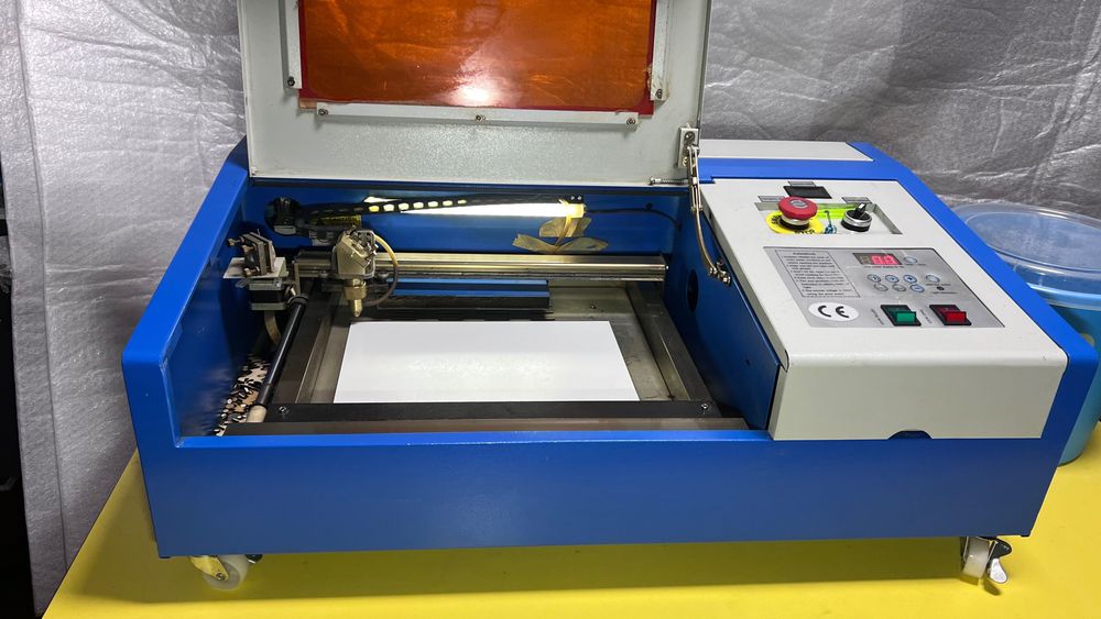 K40 corte e gravação a laser co2