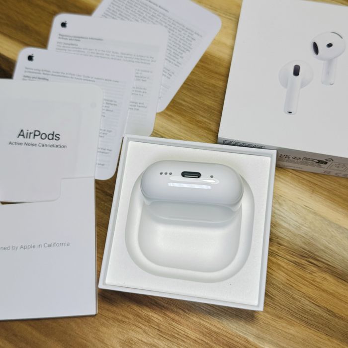 AirPods 4 ANC NOWE Słuchawki Bluetooth Redukcja Szumów - do iPhone