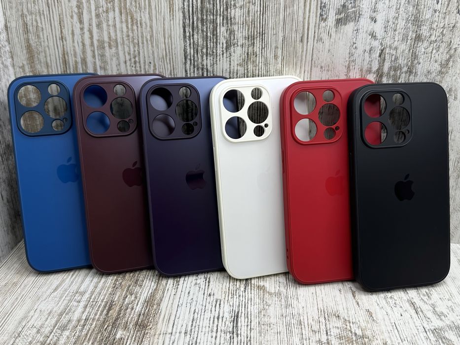 Чехол стекляный AG Glass Matt на iPhone 12- 13 - 14 Pro Max чохол