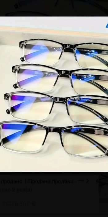 Очки для чтения. +2.