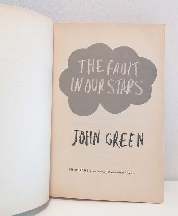 The Fault In Our Stars, de John Green (Edição inglesa)