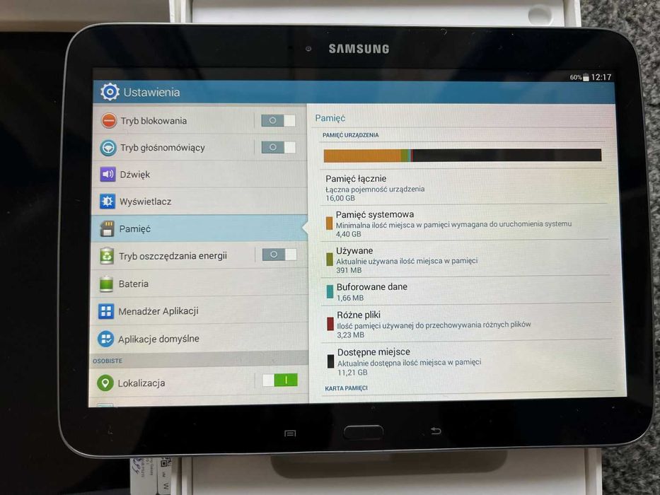 Tablet Samsung Tab 3 16GB WIFI 10.1" Android Biały Czarny Gwarancja FV