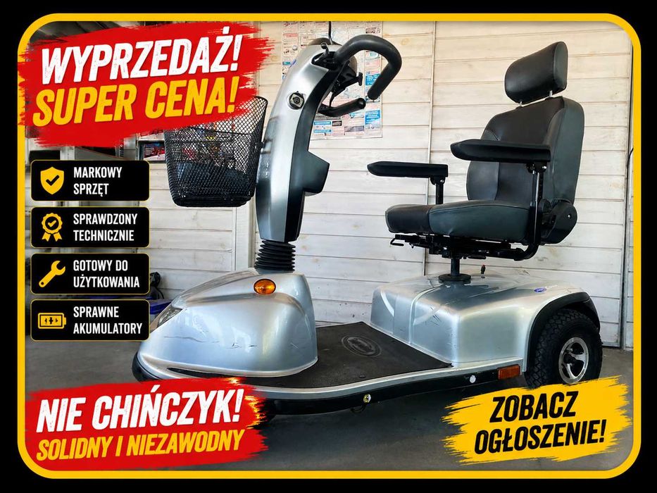 skuter elektryczny inwalidzki wózek COMET gwarancja + PREZENT