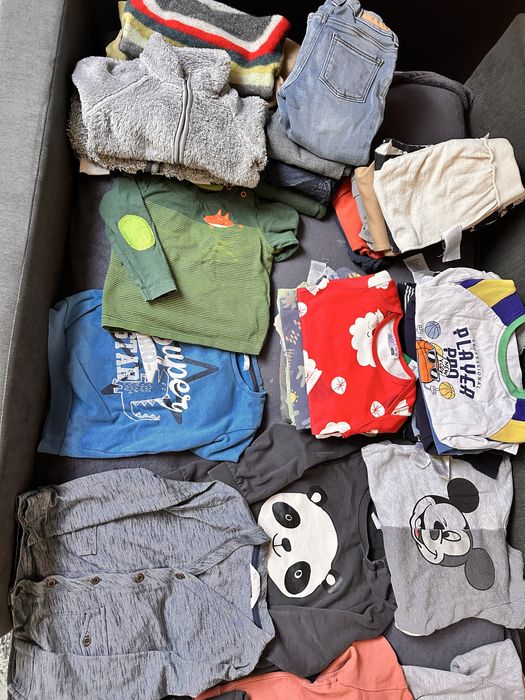 Ubrania i buty chłopięce