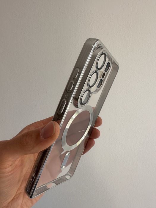 Etui Plecki Electro MagCover + SZKŁO hartowane firmy TechProtect do SAMSUNG GALAXY S26 ULTRA
