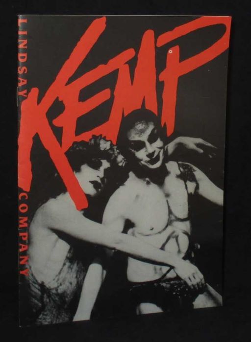 Lindsay Kemp Brochure: A Midsummer Night's Dream, 1986 Amsterdam