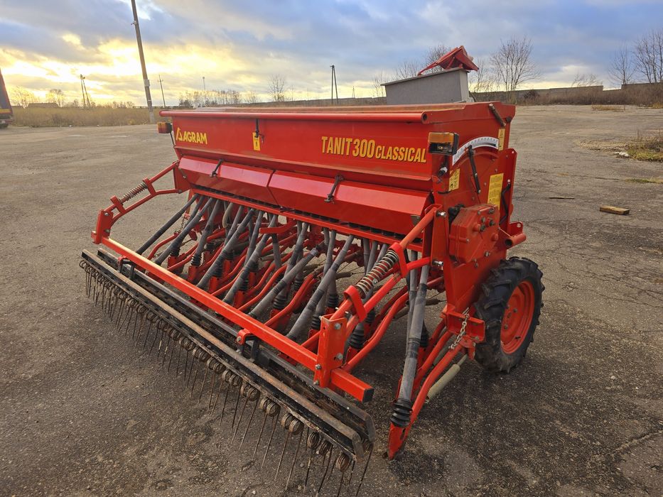 Siewnik zbożowy Gaspardo Agram Tanit 300 3m 25 redlic maschio