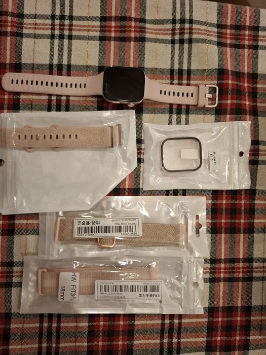 Huawei watch fit 3 różowy