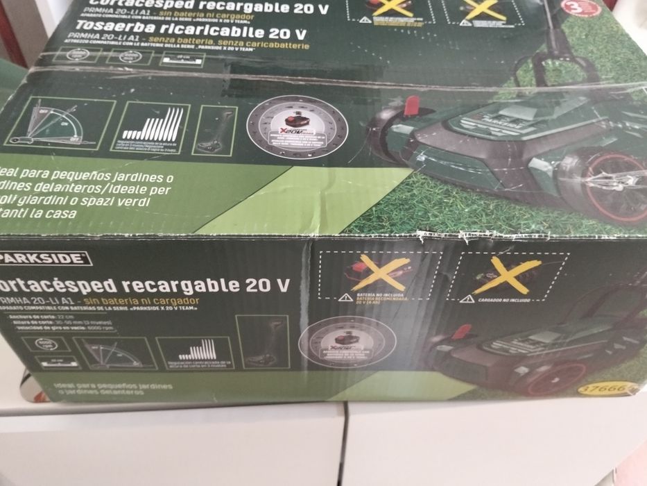 Vende-se corta-relvas Parkside Novo e com garantia completa