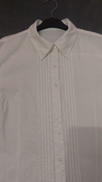 Camisa de trage de homem branca M