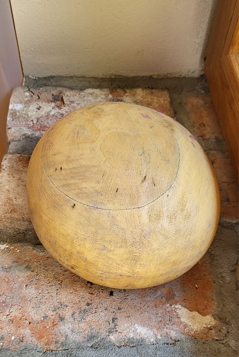 Drewniana forma do kapeluszy, kalotka