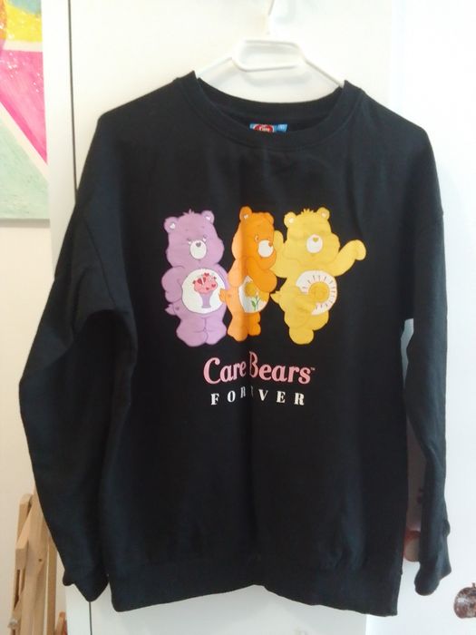 Czarna bluza dla dziewczynki "Care Bears"