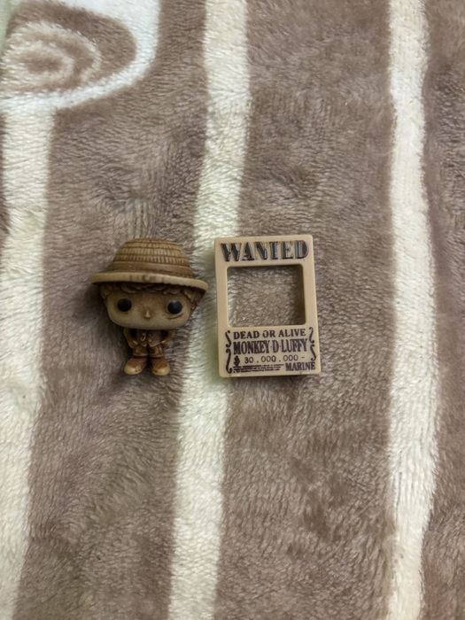 One Piece Luffy Wanted Kinder Joy  RZADKA FIGURKA