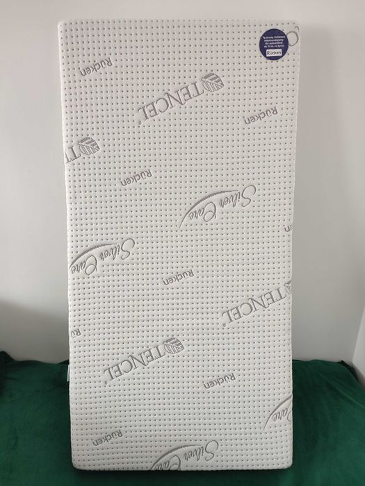 Materac rucken tencel silver care 120 x 60cm + łóżeczo