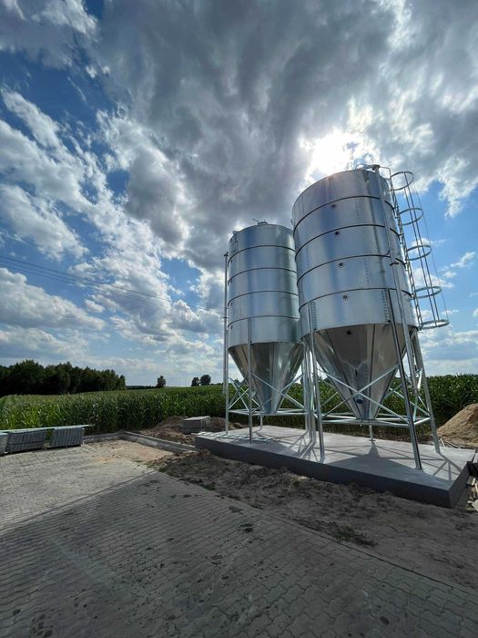 Silos silosy zbożowy paszowy 12 t 15 t 20 t 25 t 30 t 40 t PRODUCENT