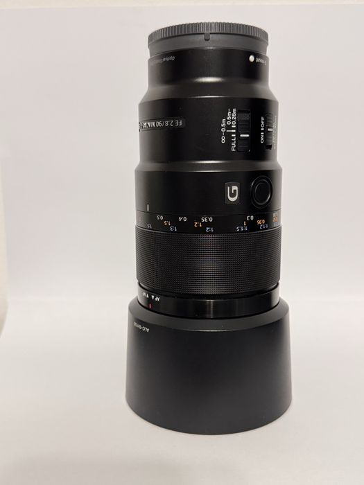 Objetiva sony 90mm f 2.8 macro