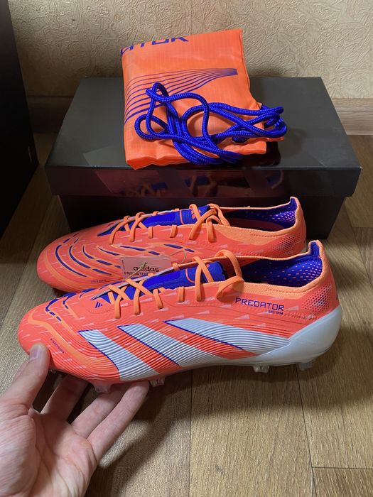 43 розмір, Бутси Adidas Predator Elite FG, Нові бутси, 10 UK