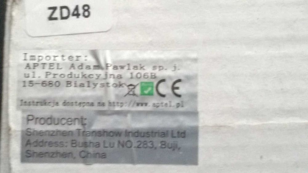 Halogen 10W LED 16 kolorów z pilotem