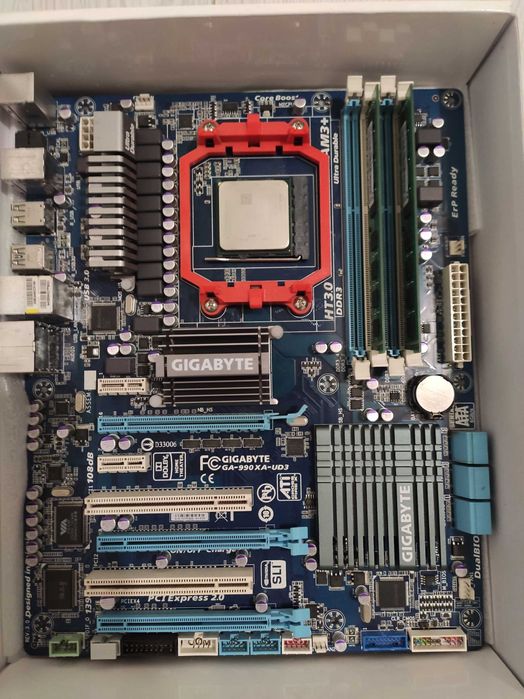 Комплект AMD FX8350 8 Ядер + Gigabyte GA-990XA-UD3 (AM3+): 2 950 грн ...