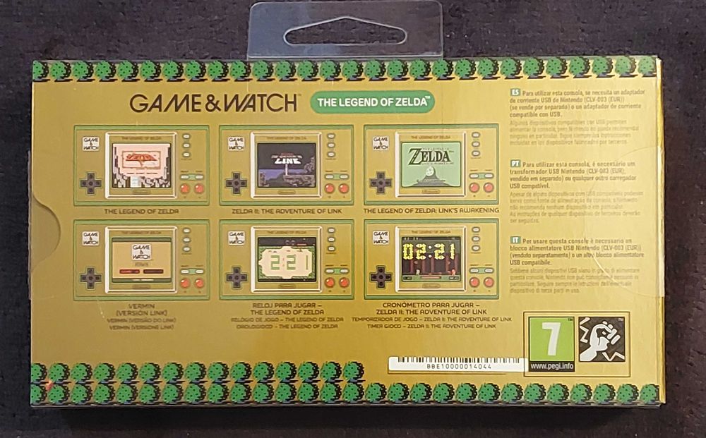 *COMO NOVO* Nintendo Game & Watch The Legend of Zelda