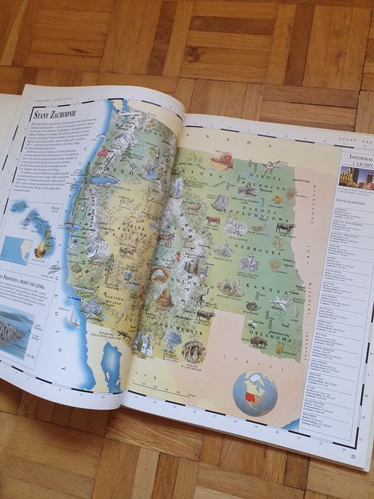 Ilustrowany atlas świata