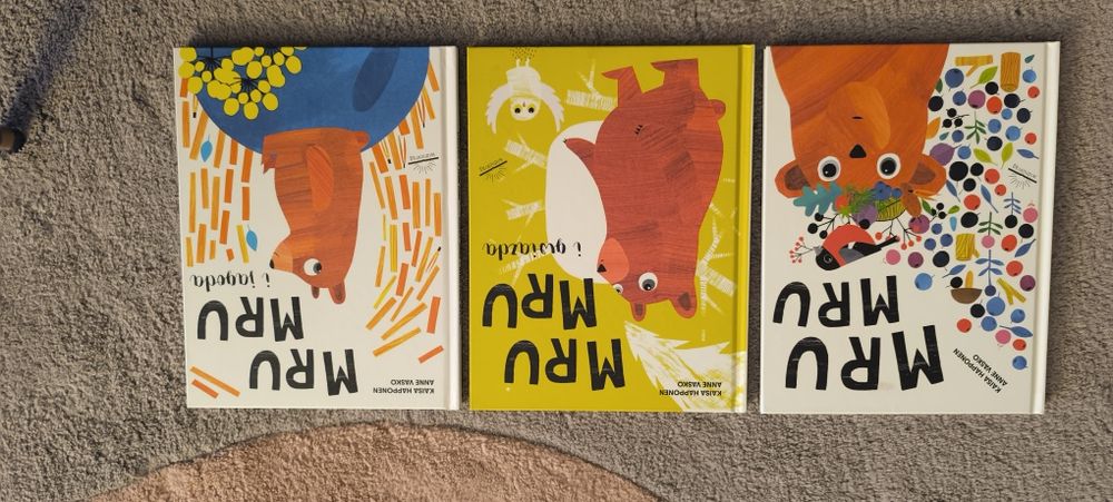 Zestaw 3 książek o Mru Mru Kaisa Happonen