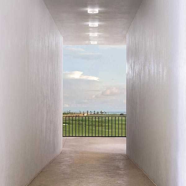 Plafonier MINI BUTTON Branco Opal da Flos (Original e Novo)