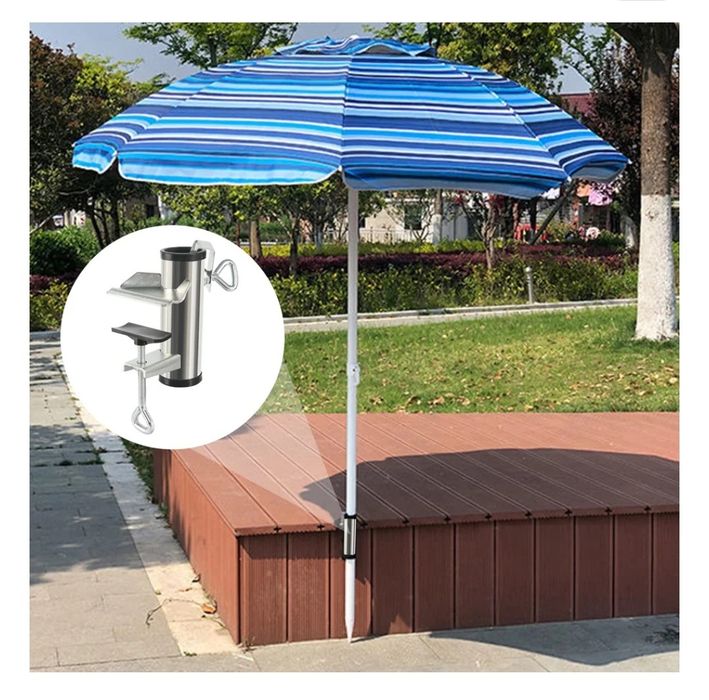 sztuk parasol wspornik balkonowy ocynkowany pogrubienie styl 25-38mm,