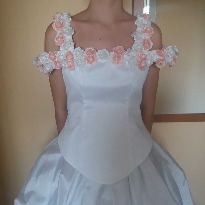 Suknia ślubna dwuczęściowa