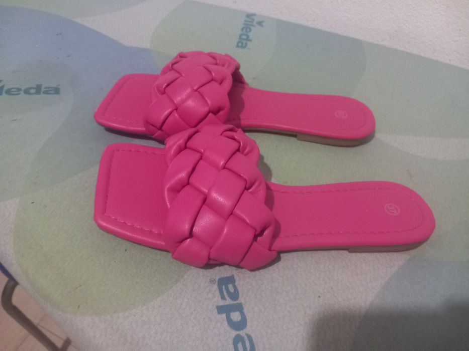 Chinelas  rosa n37