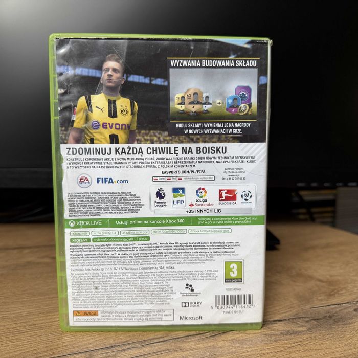 X360 # Fifa 17 PL