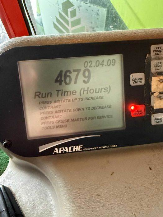 Продам самохідний оприскувач APACHE AS 1020 2012 р 6000 м год