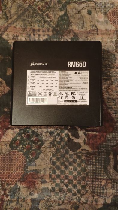 Fonte modular Corsair 650w