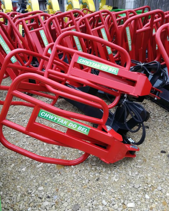 Chwytak do bel balotów sianokiszonki z dowozem Pod Dom