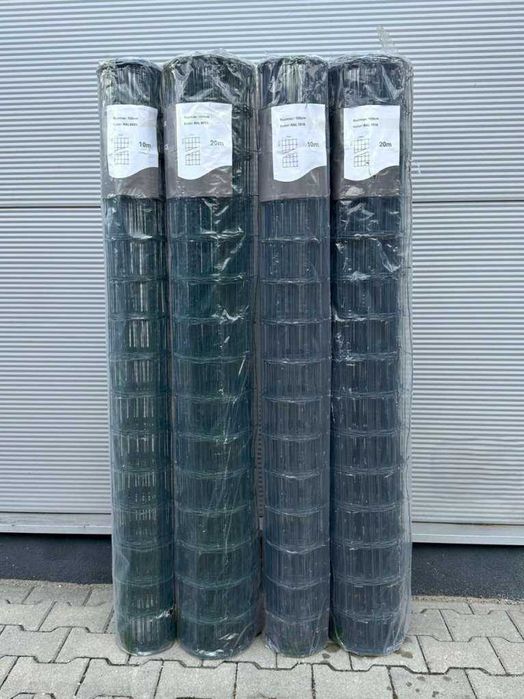 Siatka ogrodzeniowa h=150cm antracyt zielona oczko 100x75 zgrzewana