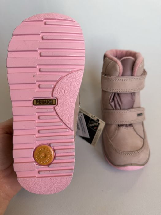 шкіряні зимові чоботи 29р. Primigi,термо черевики на мембрані gore-tex